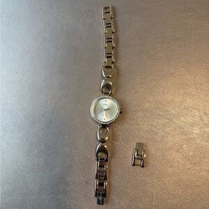 Coach gold Watch with Crystal Bezel